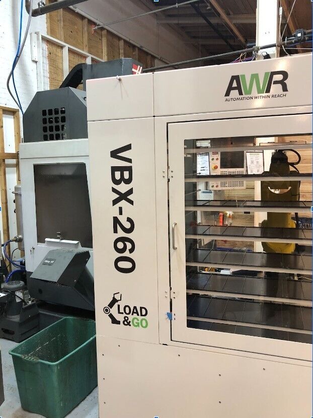 What Industry Experts Recommend Before Purchasing a Pre-Owned / Second-Hand / used AWR VBX-260 Automated CNC Loading and Unloading Robot Cell?