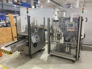 IWKA TFS-20  Plastic Tube Filler with  IWKA TZ101 Tube Feeder