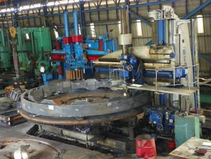 Berthiez 9340 Single Column Vertical Turret Lathe with Moving Table
