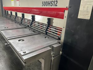 Cincinnati 500HS12 Hydraulic Power Squaring Shear