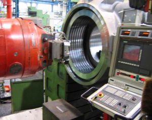 Heyligenstaedt DW 1800 CNC Heavy Duty Lathe – Year 1972