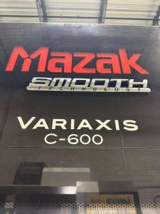 Mazak Variaxis C-600 – Year 2021