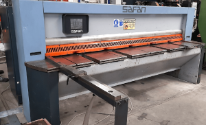Safan HT 310-6 TS100 Hydraulic Guillotine Shear – Year 2005