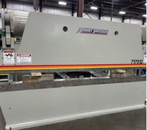 Accurpress 717512 Hydraulic Press Brake – Year 1997