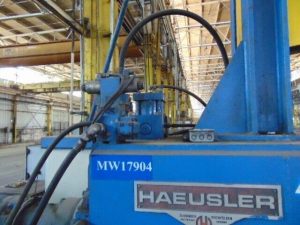 HAEUSLER VRM-HY10X1-1/2 inch Hydraulic 4-Roll Bending Machine  – Year 2005