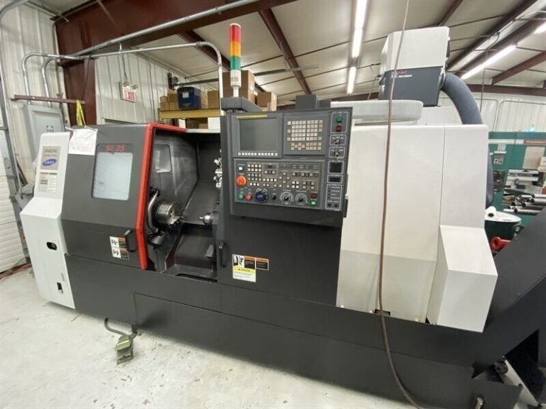From Factory Floor to Your Workshop: Evaluating a Pre-Owned , Used , Secondhand, Surplus CNC Machines Before Purchase Samsung SL-25 1000 CNC Lathe made in South Korea