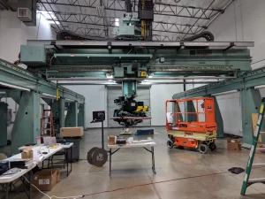 Cincinnati Milacron FTLM Flat Tape Layer Machine 7-Axis Gantry Type