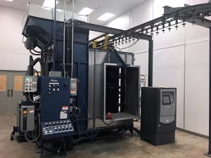 NORDSON VANTAGE FCM7200 Powder Coat Line – Year 2015