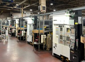 Okuma 2SP-150H Machine Cell Twin Spindle CNC Lathes -Total 6 Machines