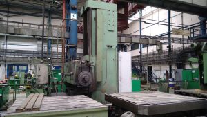 TOS Hulin WD 130B Milling Horizontal Boring Floor Type 6 Meters  – Year 1975