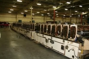 Tishken 32-XHW-4 1/2  Roll Former 32 Stand Sheet Metal Machinery – Year 1997