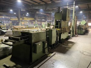 BRADBURY D3-30-12 ZEE PURLIN Tooled Gear Drive Roll Forming Line