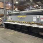 What Do Buyers Look for Before Investing in a Pre-Owned, Used, Secondhand, Surplus CNC Equipment Before Purchase Cincinnati 4SE20 Hydraulic Shear made in USA