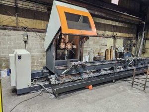 ELUMATEC SBZ-130 Aluminum/Steel Profile Machining Center – Year 2004