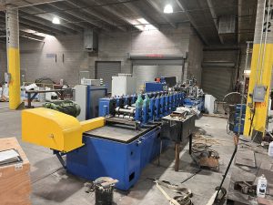 ERW Tech C Purlins Roll Forming Line 12 Station – Year 2021