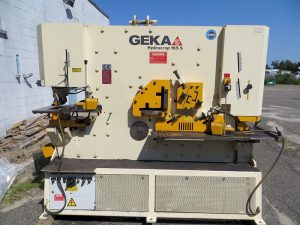 Geka Hydracrop 165S Hydraulic Ironworker – Year 2012