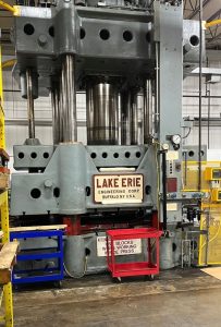 Lake Erie C-6153 Hydraulic Forming Press 750 Ton