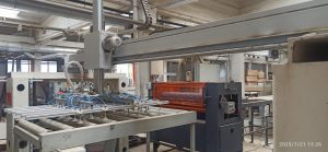 SCM SERGIANI LAS-402 Gluing Press – Year 1999