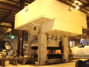 SIEMPELKAMP Down-Acting 7000 Ton Hydraulic Press – Year 2000