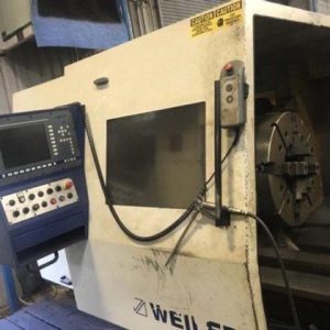 WEILER E-90 CNC Flat Bed Lathe – Year 2005