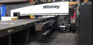 WHITNEY 4400 MAX 100 Ton CNC Turret Punch & Plasma – Year 2007