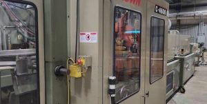 Brown C-4600 Inline Thermo Former with Trim Press T-350L