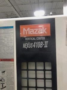 Mazak Nexus VCN-410B II – Year 2012