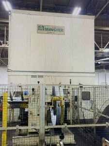 Minster E2-600-84-54 Eccentric Geared Straight Side Press – Year 2013