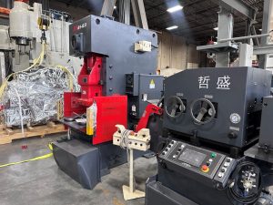 Yangli JH21-63 – 70T Hydraulic Press Uncoiler Straightener and Feeder
