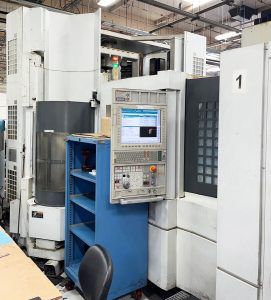 MORI SEIKI NH4000 DCG 21-Pallet (RPP) Vertical Pallet Stocker System – Year 2010
