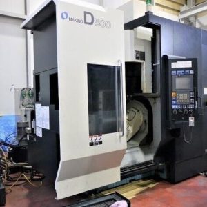 Makino D500 CNC 5-Axis Machining Center – Year 2008