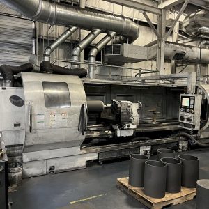 Milltronics ML40/160 Big Bore CNC Flat Bed Engine Lathe - Year 2010