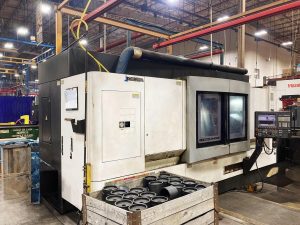 OKUMA MULTUS B400II-W Big Bore CNC MultiTasking Machine – Year 2012