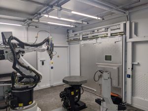 Trumpf Trulaser 5020 Fiber Laser Welding Cell Extended with Kuka KR 30 Robot