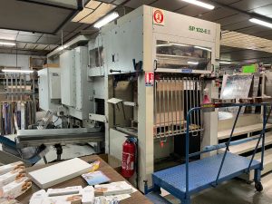 BOBST S.A. Switzerland SP 102 E II Automatic Die Cutter – Year 2000