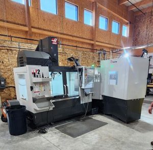 Haas VM-2 Multi Pallet Changer 3-Station Pallet Pool with 4 Pallets – Year 2022