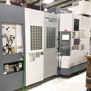 OKUMA SPACE CENTER MA-400HA CNC Horizontal Machining Center - Year 2005