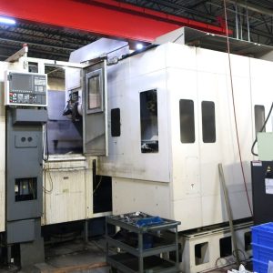 Okuma VTM-200YB CNC Vertical Boring Mill - Year 2011