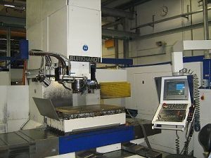 BURKHARDT & WEBER  HYOP 120 NCW CNC JIG Boring and Milling Machine – Retrofit in 2000