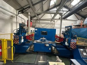 Cyril Bath Sheet Stretch Forming Machine 20T Hydraulic – Year 1997