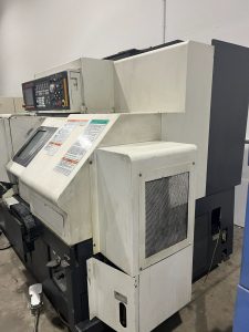 Mazak Dual Turn 20 CNC Lathe with LNS Barfeed – Year 2007