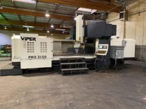 Mighty Viper PRO 3150 CNC Bridge Mill – Year 2008