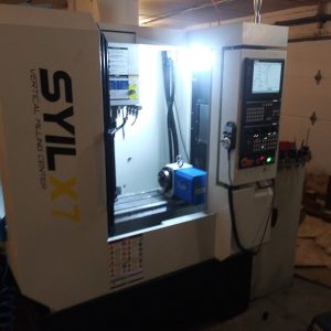 SYIL X7 CNC Vertical Machining Center with 4th Axis Rotary Table