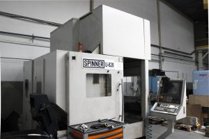 Spinner U5-620 CNC 5-Axis Machining Center – Year 2009