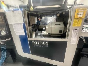 Tornos Swiss DT 26 CNC Sliding Head Swiss Lathe – Year 2017