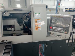 Hanwha XE20-H CNC Swiss Lathe – Year 2021