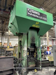 SMS HASENCLEVER FPRN-315/750/475/1275 Screw Down Press 1250 Ton Rebuilt 2012