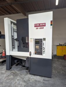 Yama Seiki GV-1000 CNC Vertical Turret Lathe – Year 2014