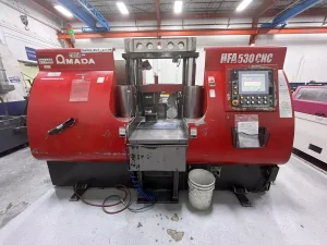 Amada HFA 530 CNC Horizontal Metal Cutting Band Saw