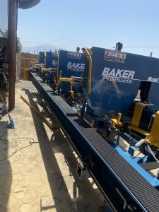 Baker Products Band Resaws – Multi Cut 4-Head Resaw Pallet Production Machine – Year 2021